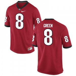 A.J. Green Georgia Bulldogs #8 NCAA Jersey - Red