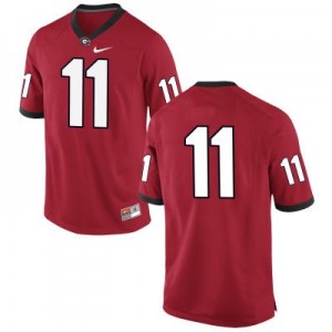 Greyson Lambert Georgia Bulldogs #11 (No Name) NCAA Jersey - Red