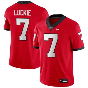 Lawson Luckie Georgia Bulldogs #7 Men Game Jerseys - Red