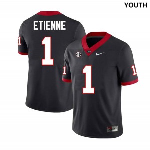 Trevor Etienne Georgia Bulldogs #1 Youth University Jersey - Black