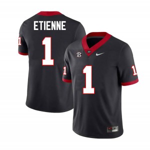 Trevor Etienne Georgia Bulldogs #1 Men 2024 Jersey - Black