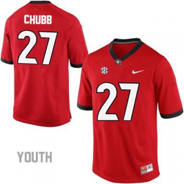 nick chubb youth jersey